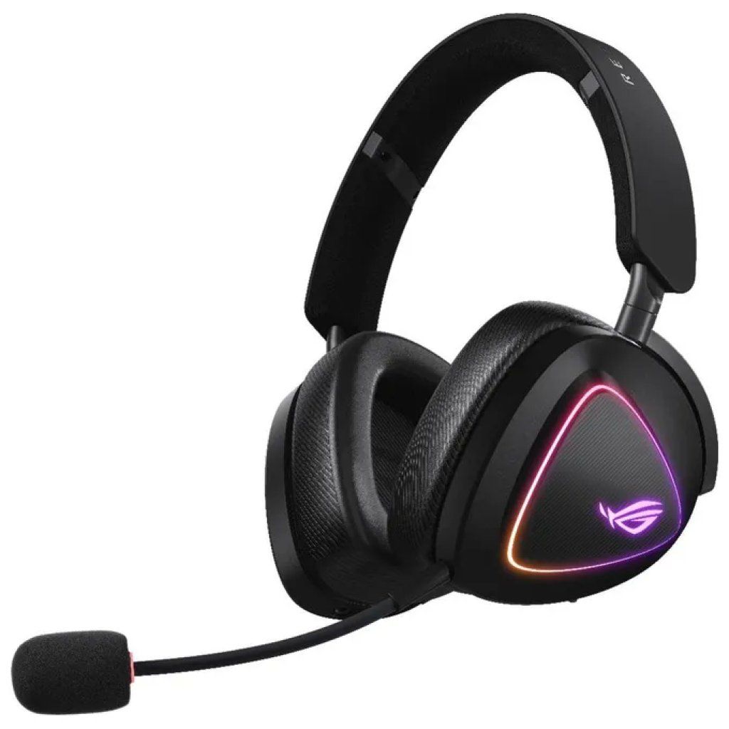 ASUS ROG Delta II Cuffie Gaming Wireless Tri-Mode, Nero