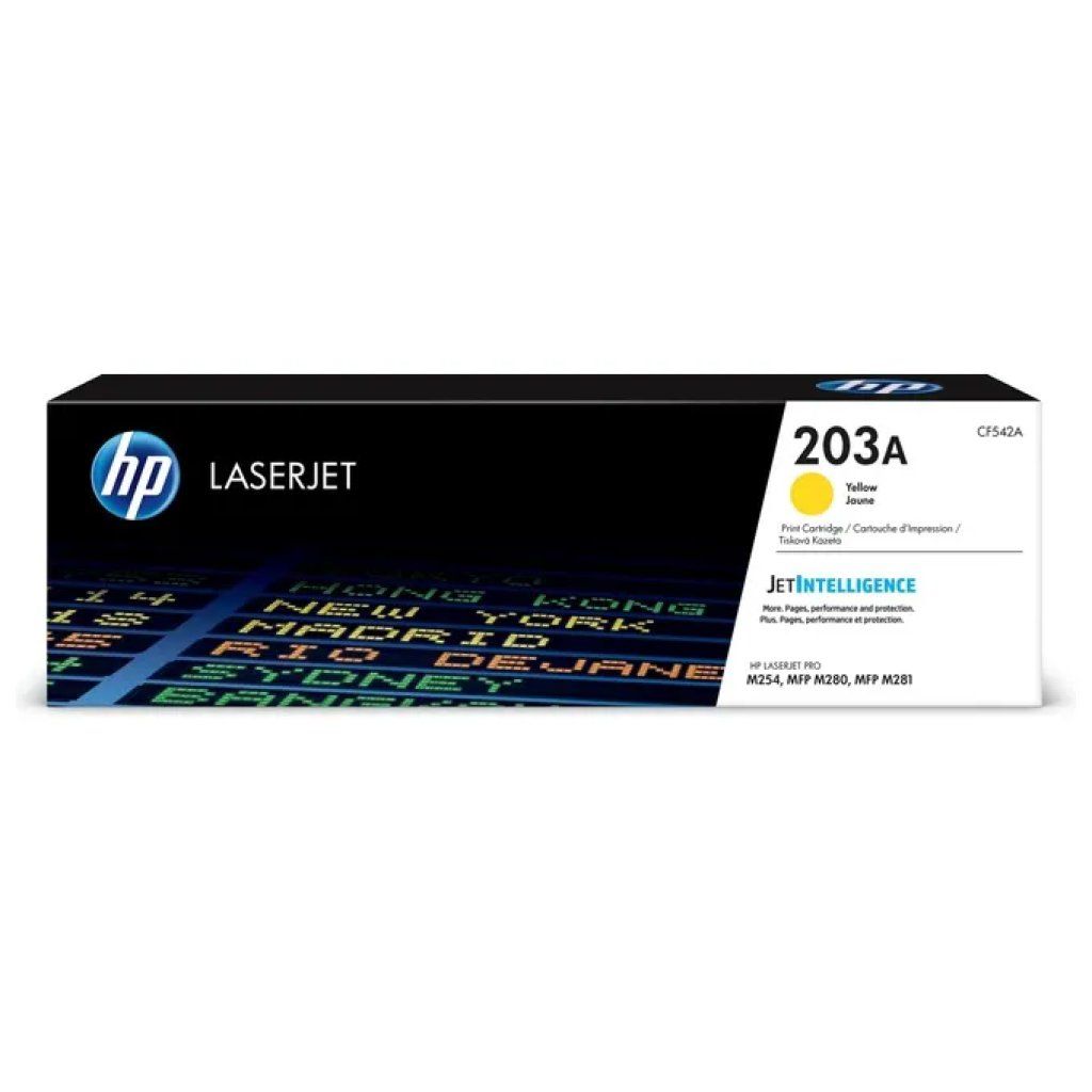 HP Toner HP 203A CF542A Giallo Originale – 1.300 pagine