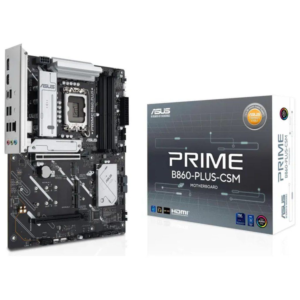 ASUS PRIME B860-PLUS-CSM Scheda Madre ATX DDR5, Socket LGA 1851, PCIe 5.0