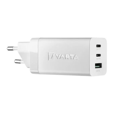 VARTA caricabatterie GaN 65 W USB-C e USB-A a 3 porte