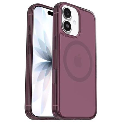 OtterBox Symmetry Clear MagSafe per iPhone 17 – Rosa trasparente