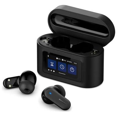 Philips TAT6000BK Auricolari True Wireless con ANC e custodia touchscreen