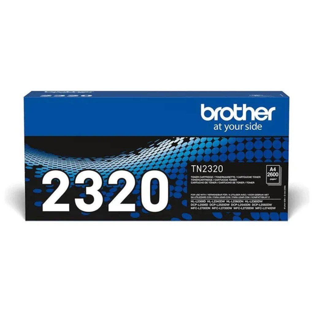 Brother TN-2320 Toner Originale Nero ad Alta Capacità