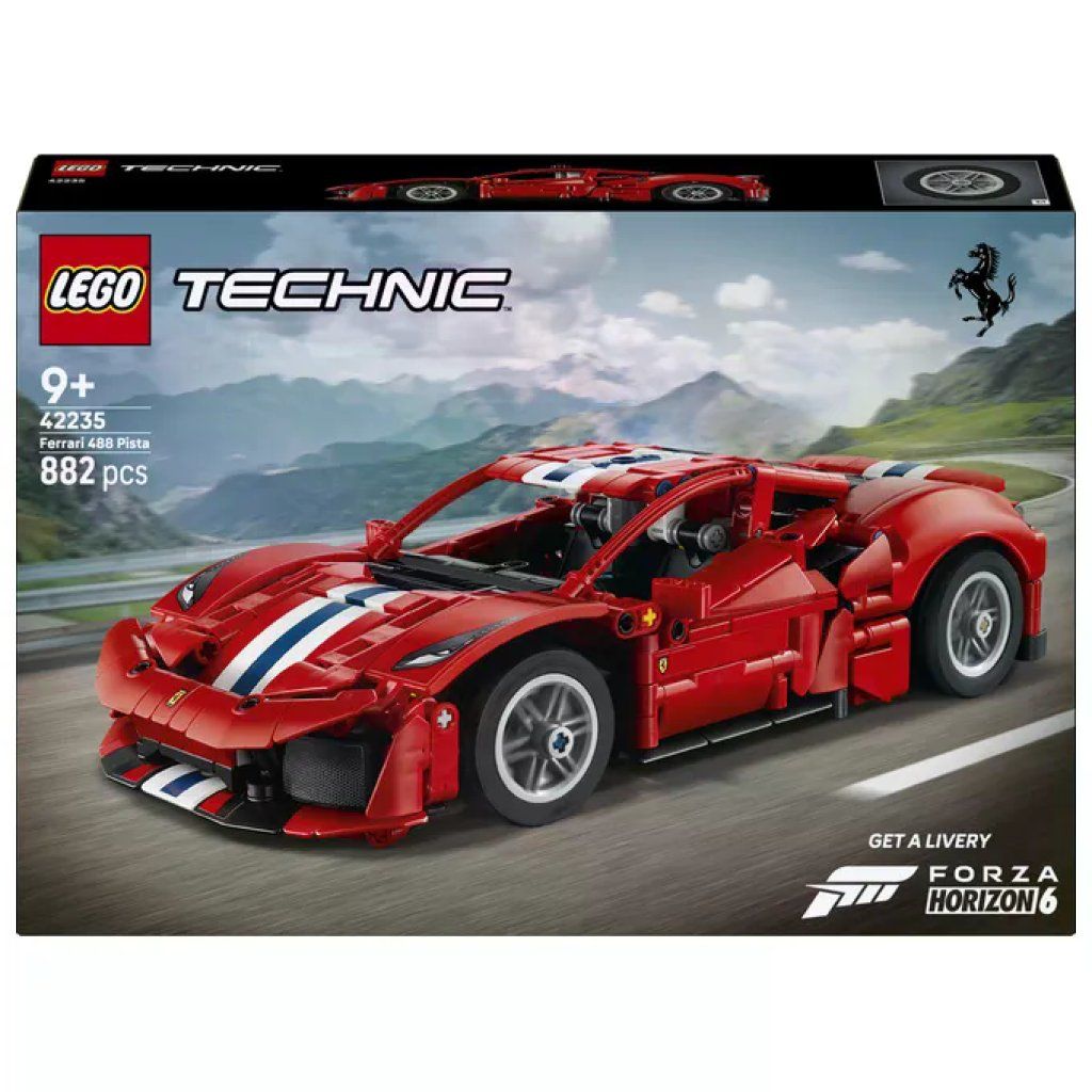 LEGO Technic Ferrari 488 Pista 42235 – 882 pezzi