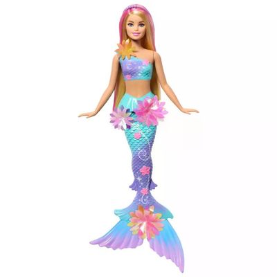 Barbie Sirena Magici Fiori – Bambola Multicolore