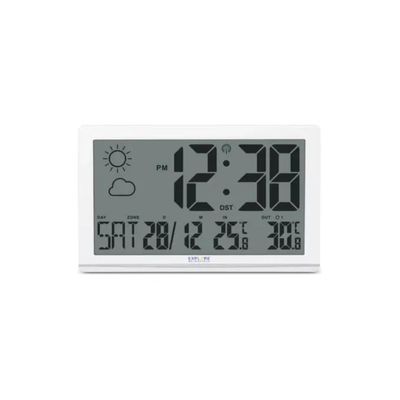 Explore Scientific RDC8001 Orologio Radiocontrollato con Sensore Esterno