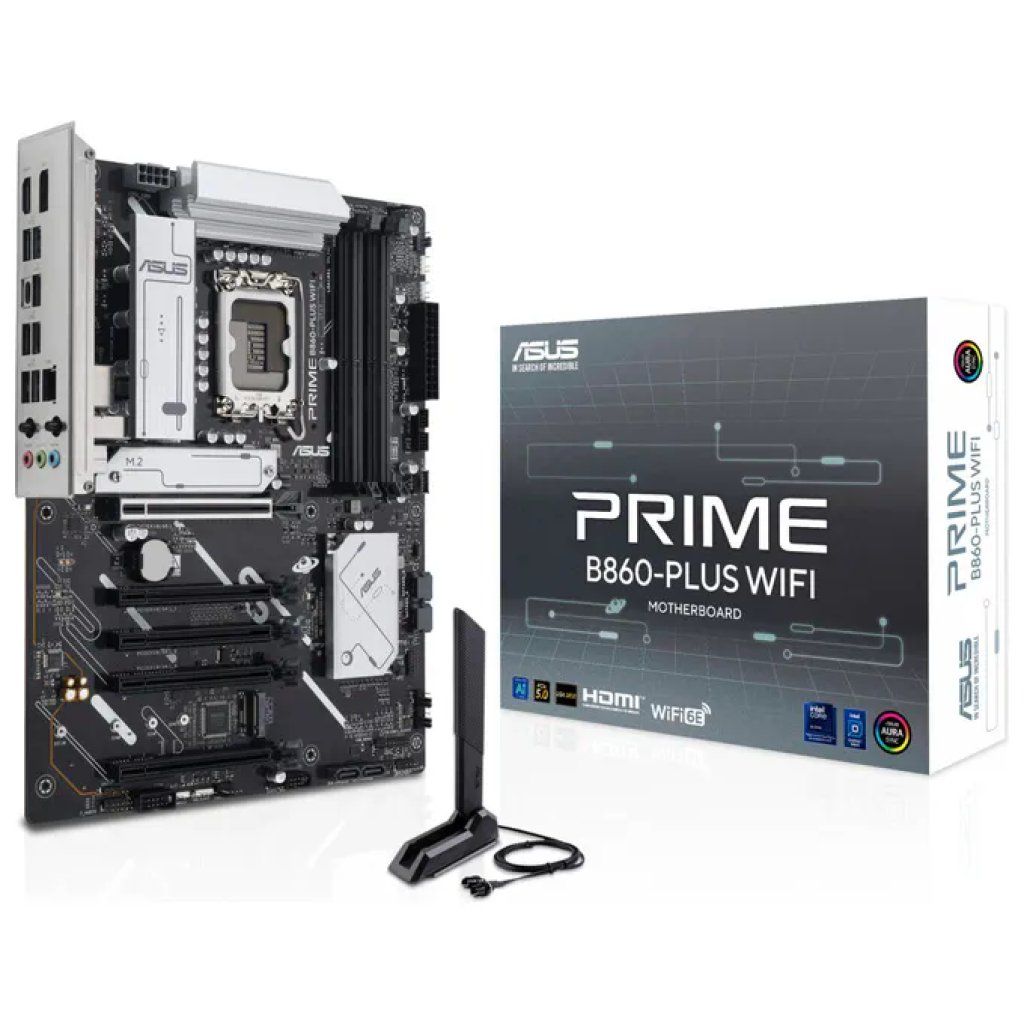 ASUS Prime B860-PLUS WiFi – Scheda Madre ATX LGA 1851 ASUS Prime B860-PLUS WiFi – Scheda Madre ATX LGA 1851