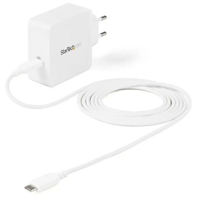 StarTech.com Caricabatterie USB-C PD 60W con cavo da 1 m, bianco