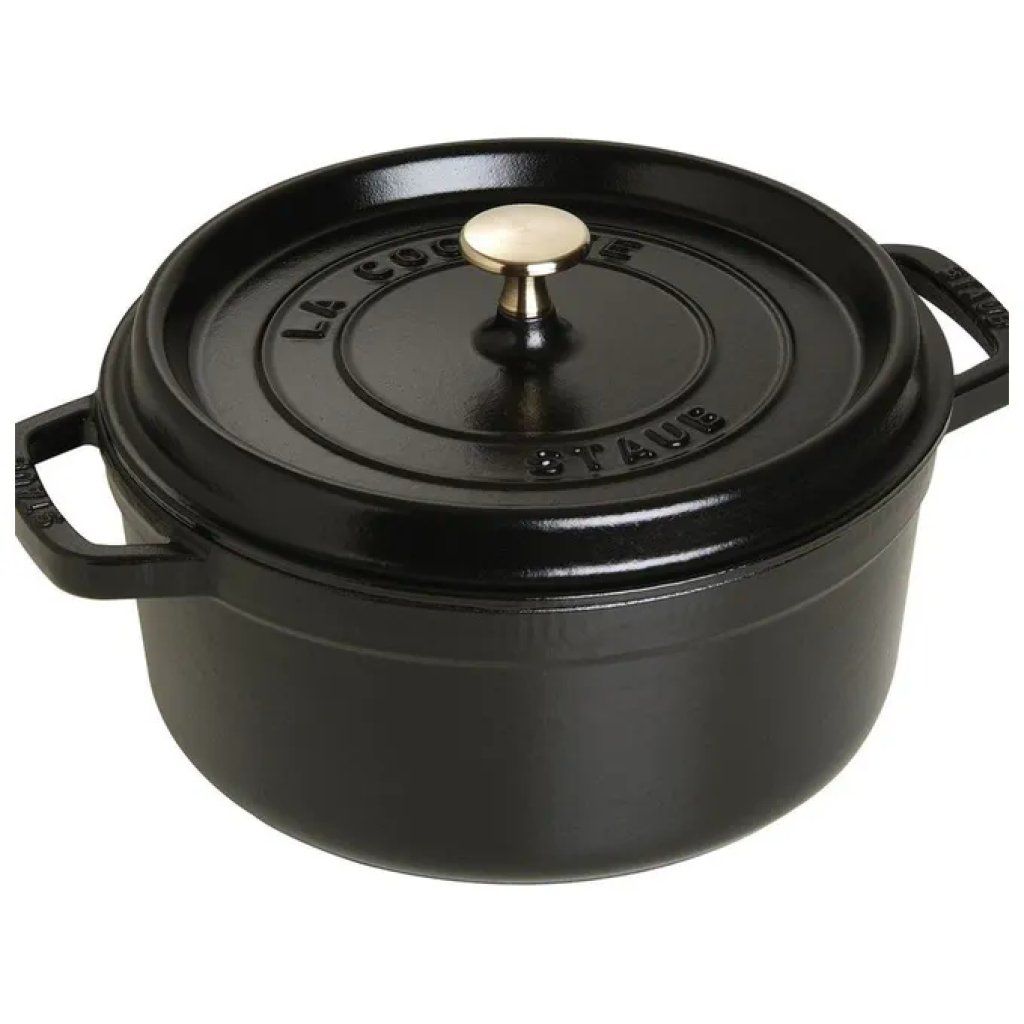 ZWILLING Staub La Cocotte casseruola in ghisa smaltata 24 cm, 3,8 L, nera