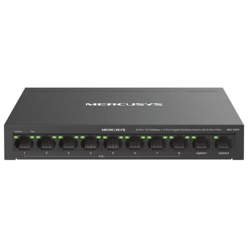 Mercusys MS110CP Switch PoE+ 10 porte, 65 W