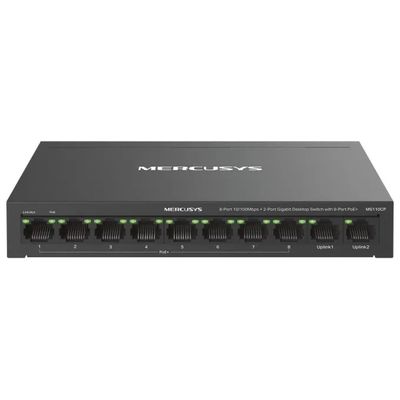 Mercusys MS110CP Switch PoE+ a 10 porte, 65 W