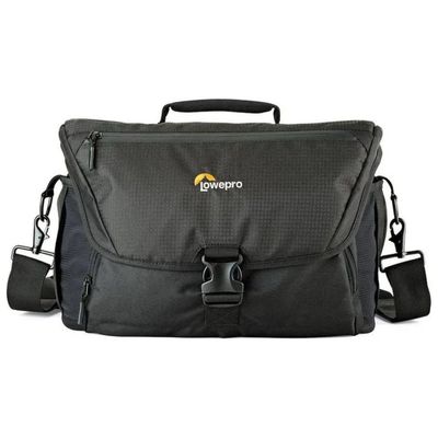 Lowepro Nova 200 AW II Borsa Fotografica a Tracolla Nera Lowepro Nova 200 AW II Borsa Fotografica a Tracolla Nera