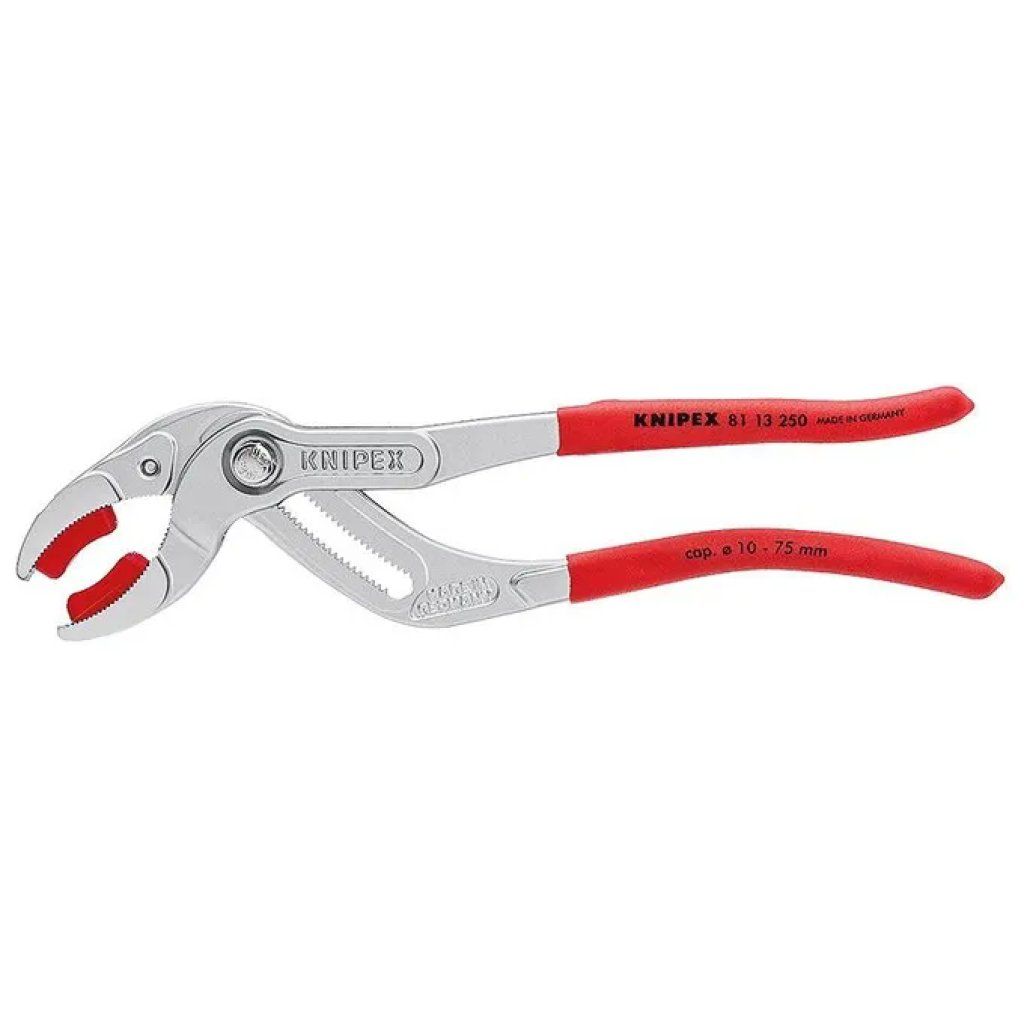 KNIPEX SpeedGrip 81 13 250 – Pinza per sifoni e raccordi, 250 mm