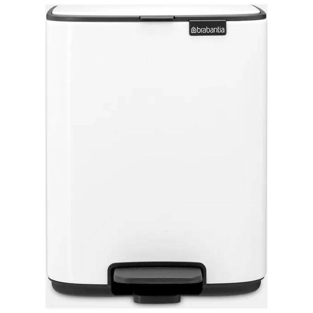 Brabantia Bo Pattumiera a Pedale 4 L Bianca