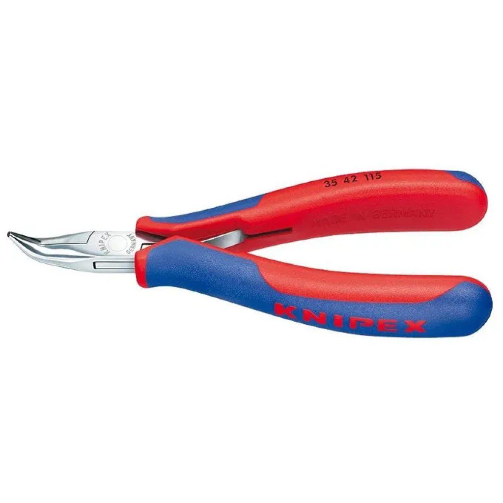 KNIPEX 35 42 115 – Pinza per elettronica angolata a 45°, 115 mm