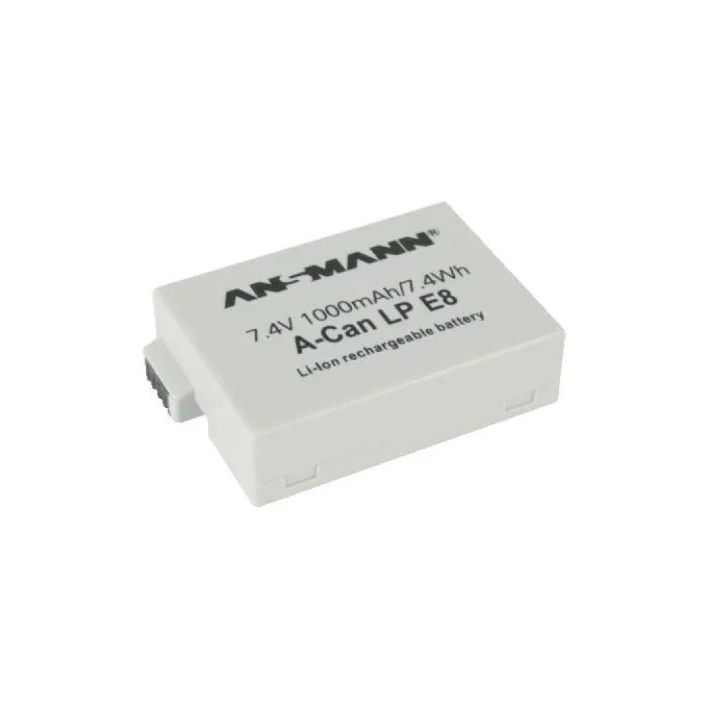 ANSMANN Batteria Ricaricabile LP-E8 1000 mAh