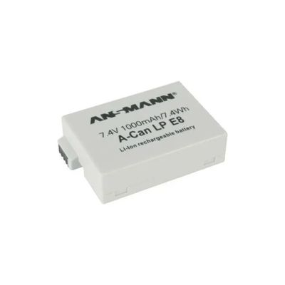 ANSMANN Batteria Ricaricabile LP-E8 1000 mAh