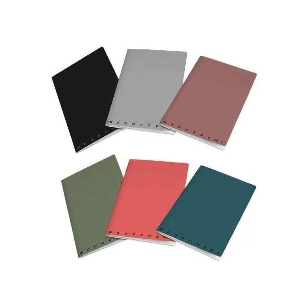Pigna Maxi Mono Splitcromo Plus, confezione da 6 quaderni, 46 fogli, quadretti 5 mm