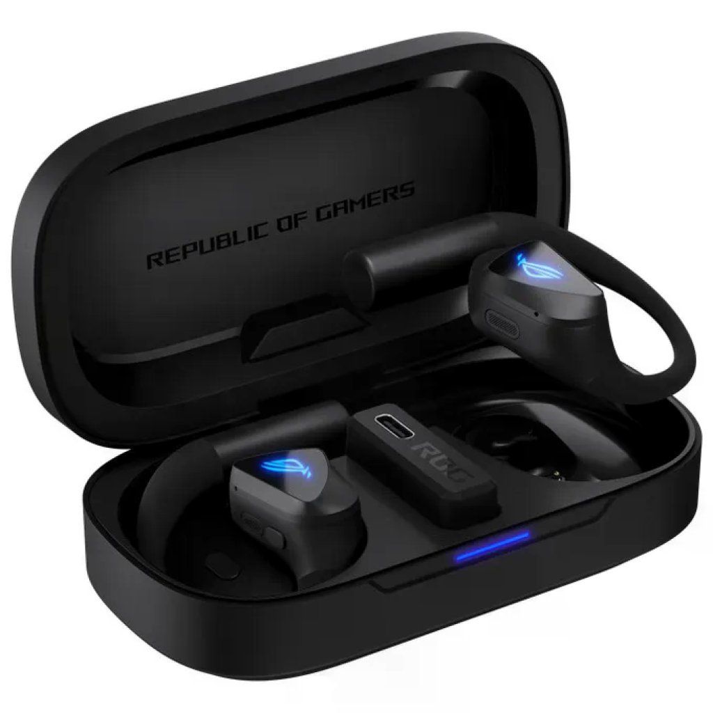 ASUS ROG Cetra Open – Auricolari gaming wireless Bluetooth 6.0 e 2,4 GHz, nero ASUS ROG Cetra Open – Auricolari gaming wireless Bluetooth 6.0 e 2,4 GHz, nero