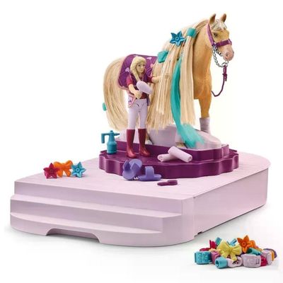 Schleich Sofia’s Beauties 42617 – Postazione per la Cura del Cavallo, 54 Pezzi Schleich Sofia’s Beauties 42617 – Postazione per la Cura del Cavallo, 54 Pezzi