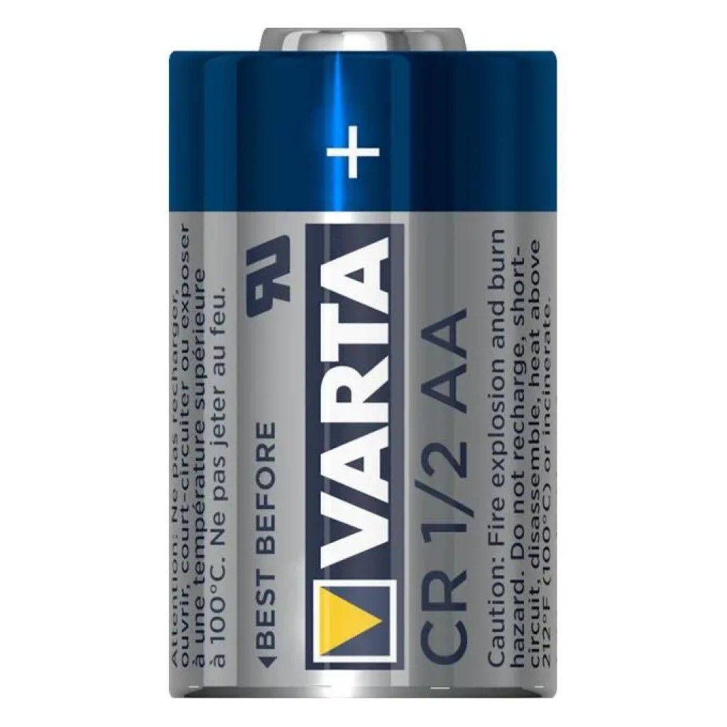 VARTA CR1/2AA CR14250 Batteria al Litio 3 V 700 mAh, 1 Pezzo