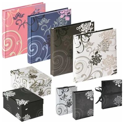 Walther Grindy EA-201-L Album Fotografico Blu-Grigio, 400 Foto 10x15 cm