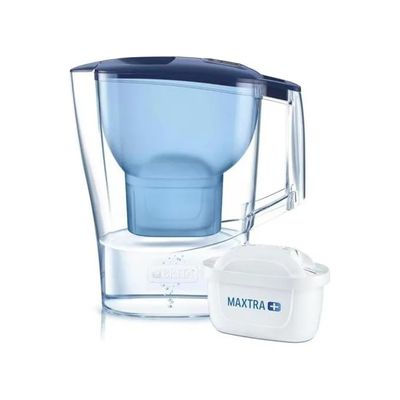 BRITA Aluna Caraffa Filtrante Blu con 1 Cartuccia BRITA Aluna Caraffa Filtrante Blu con 1 Cartuccia