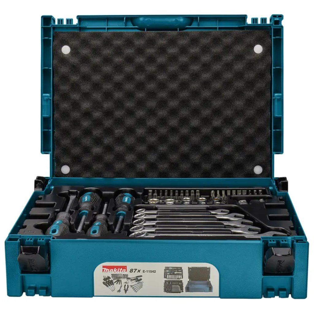 Makita E-11542 Set di utensili 87 pezzi in MAKPAC