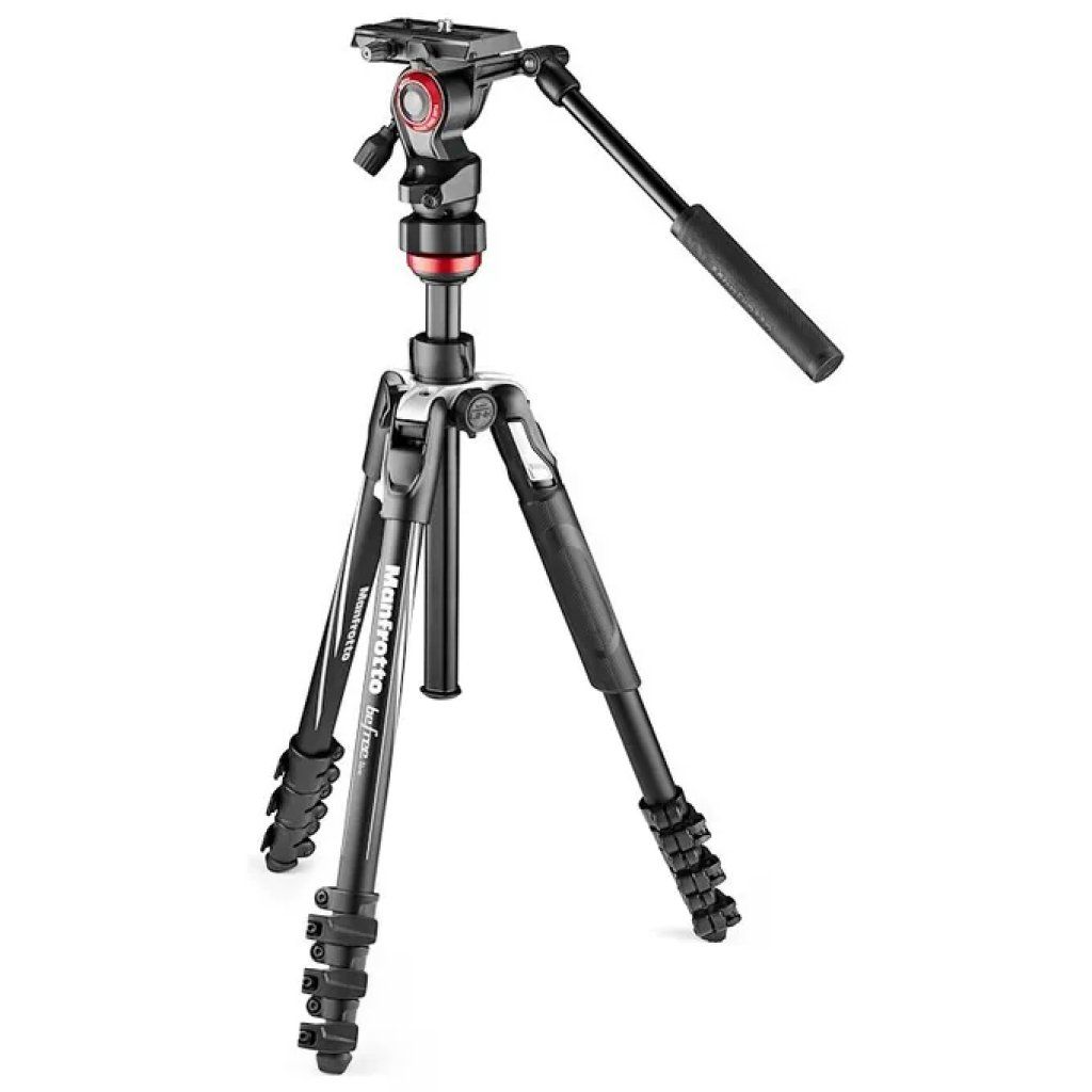 Manfrotto Befree Live Treppiede Video in Alluminio con Testa Fluida MVH400AH