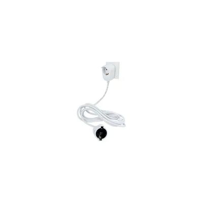 REV 0016150114 Prolunga elettrica bianca da 5 m con 2 prese