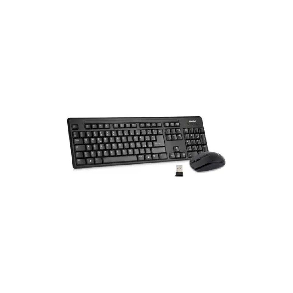 Hamlet XKKITAMICEW Kit Tastiera e Mouse Wireless QWERTY Italiano