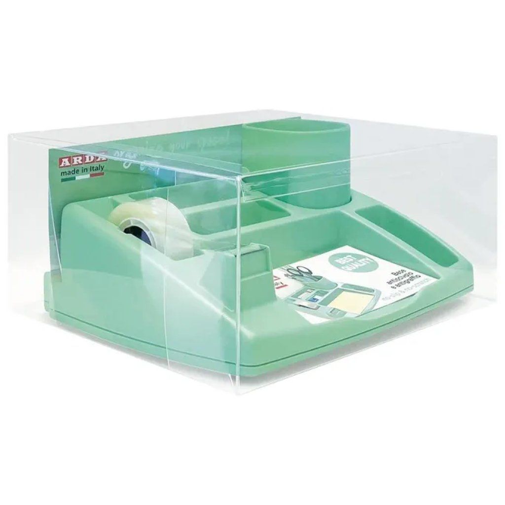 Arda Oliver 4121PV Organizer da Scrivania Verde Pastello