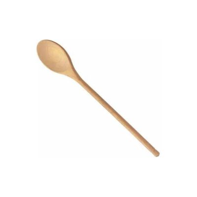Tescoma Woody Cucchiaio Ovale in Legno di Betulla, 20 cm