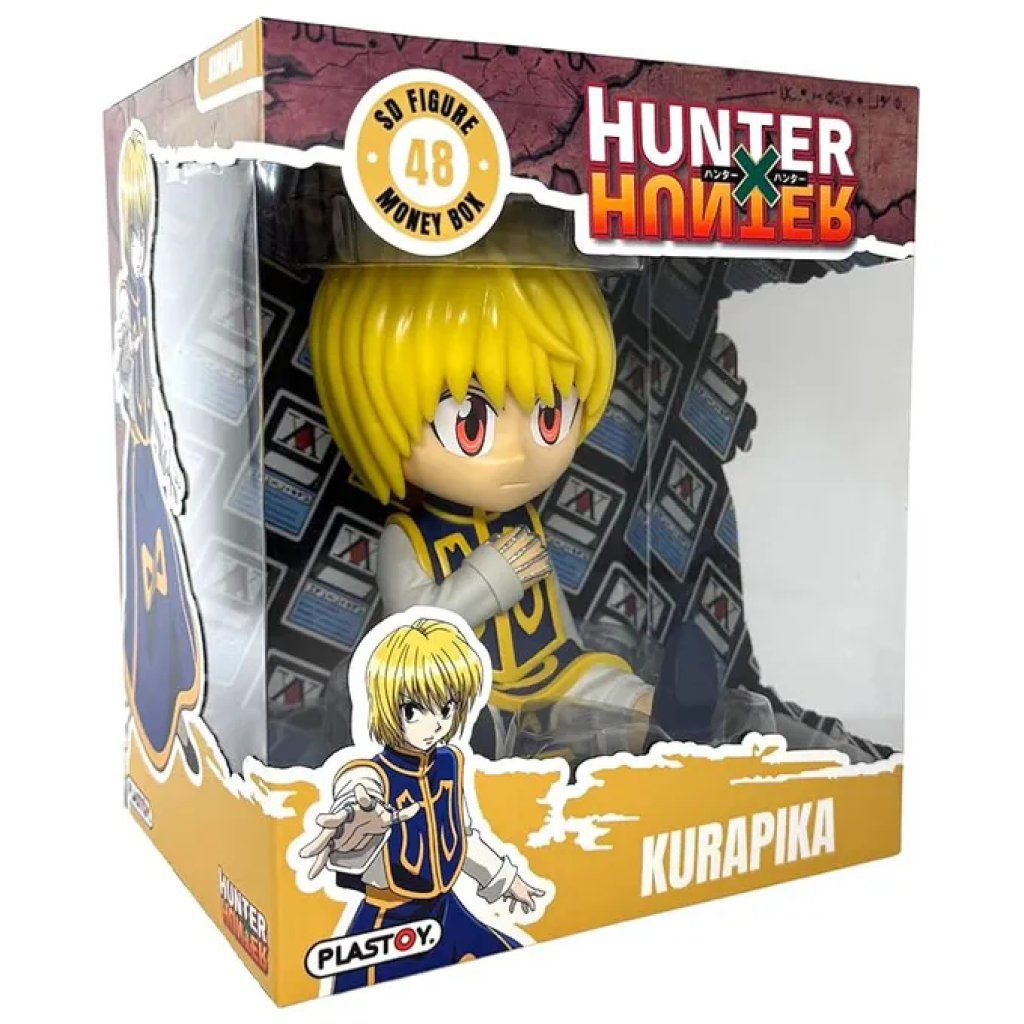 PLASTOY Salvadanaio Kurapika Hunter x Hunter in PVC, 15 cm – Plastoy