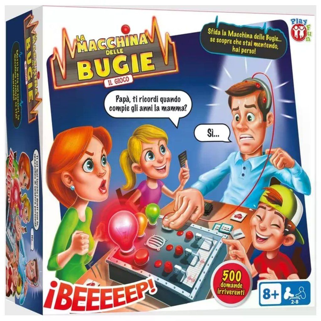 IMC Toys Macchina delle Bugie – Gioco da Tavolo per 2-8 Giocatori