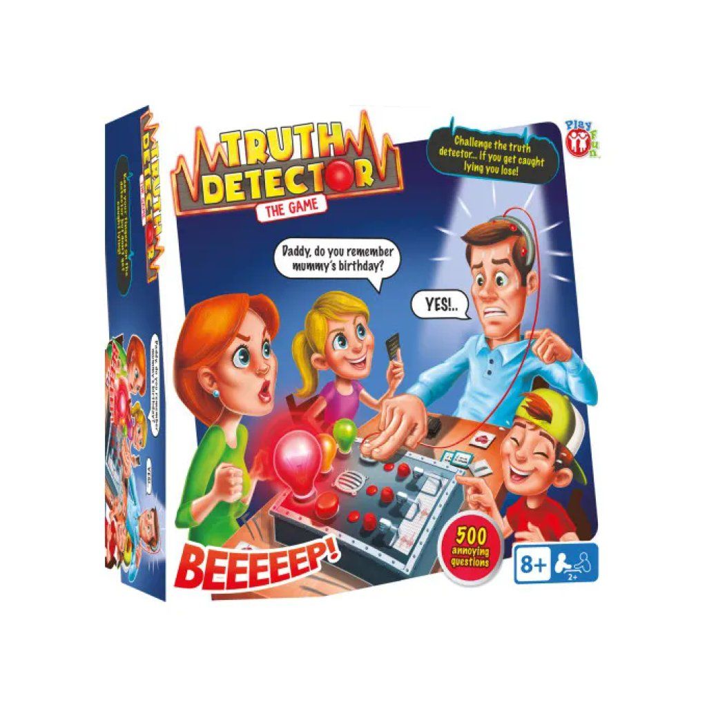 IMC Toys 96967 Play Fun Macchina delle Bugie Gioco da Tavolo 2-8 Giocatori 500 Carte Domande da 8 Anni IMC Toys 96967 Play Fun Macchina delle Bugie Gioco da Tavolo 2-8 Giocatori 500 Carte Domande da 8 Anni