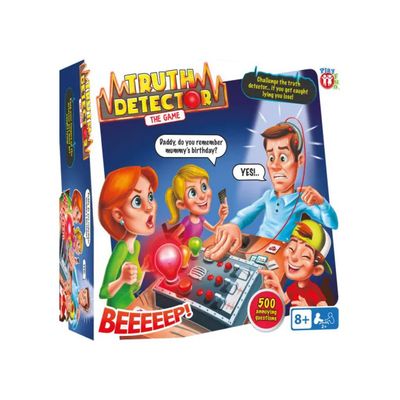 IMC Toys Macchina delle Bugie – Gioco da Tavolo con 500 Domande, 2-8 Giocatori, dagli 8 Anni