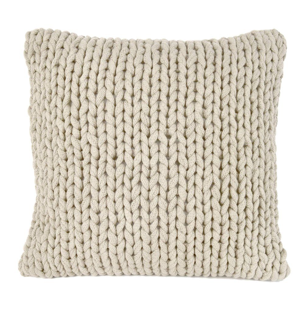 NIELSEN DESIGN Nielsen Marlin Federa Decorativa in Cotone Crema 50 x 50 cm NIELSEN DESIGN Nielsen Marlin Federa Decorativa in Cotone Crema 50 x 50 cm