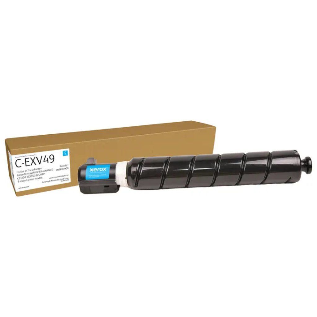 XEROX Toner Ciano Rigenerato Xerox Everyday 006R04908 per Canon C-EXV49 XEROX Toner Ciano Rigenerato Xerox Everyday 006R04908 per Canon C-EXV49