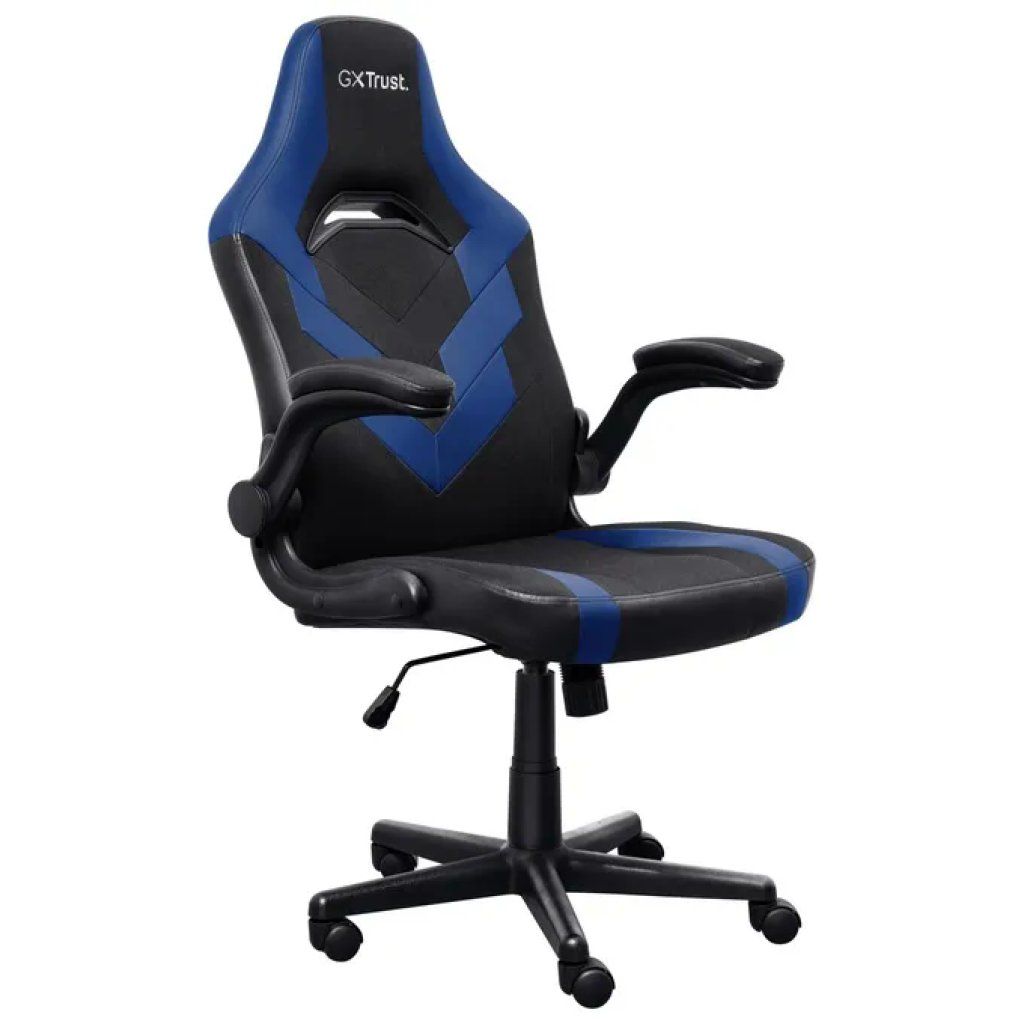 Trust GXT 703B RIYE – Sedia gaming nero e blu