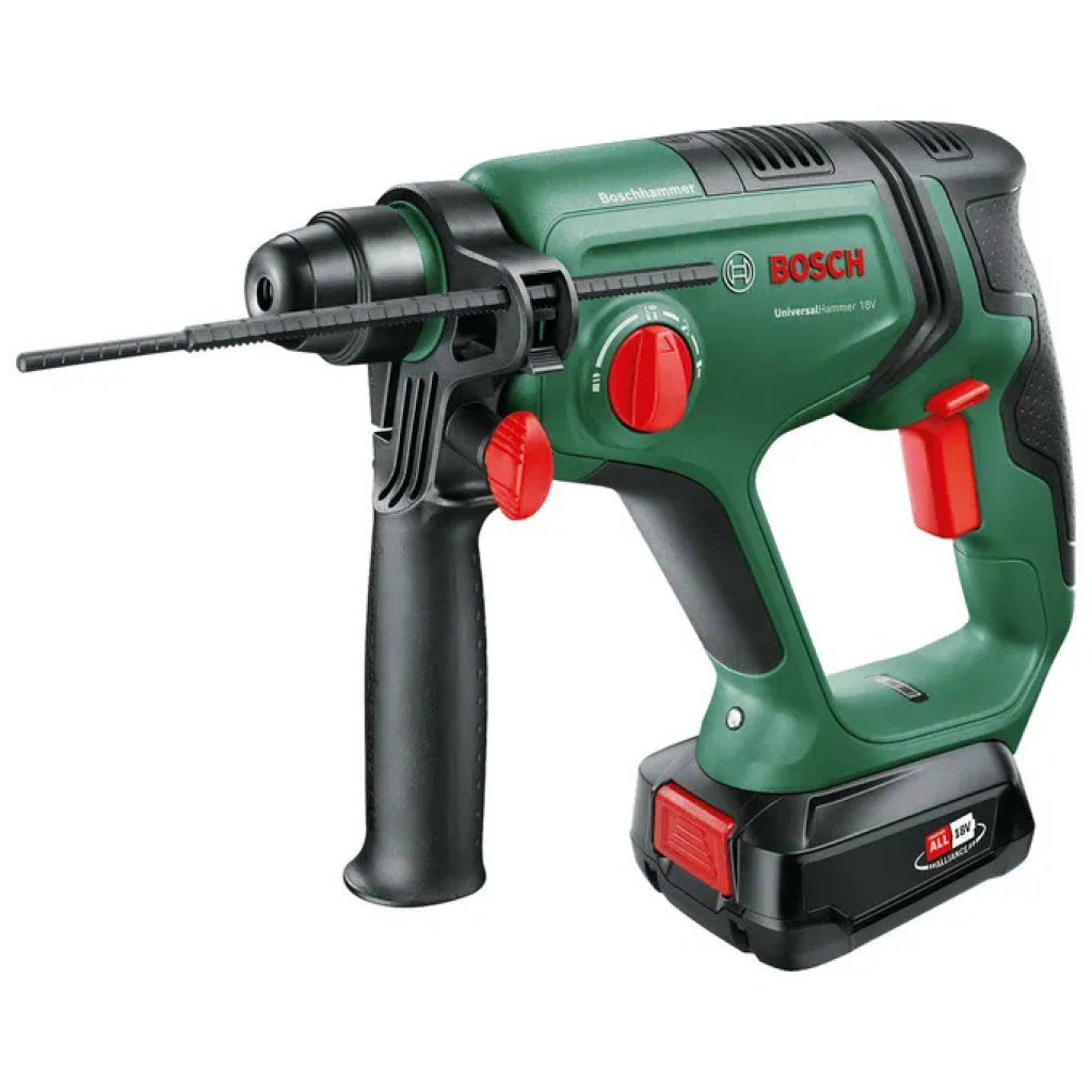 Bosch 06039D6002 UniversalHammer Martello SDS-plus 18V 2000 giri-min 2 J colore Nero Verde Bosch 06039D6002 UniversalHammer Martello SDS-plus 18V 2000 giri-min 2 J colore Nero Verde