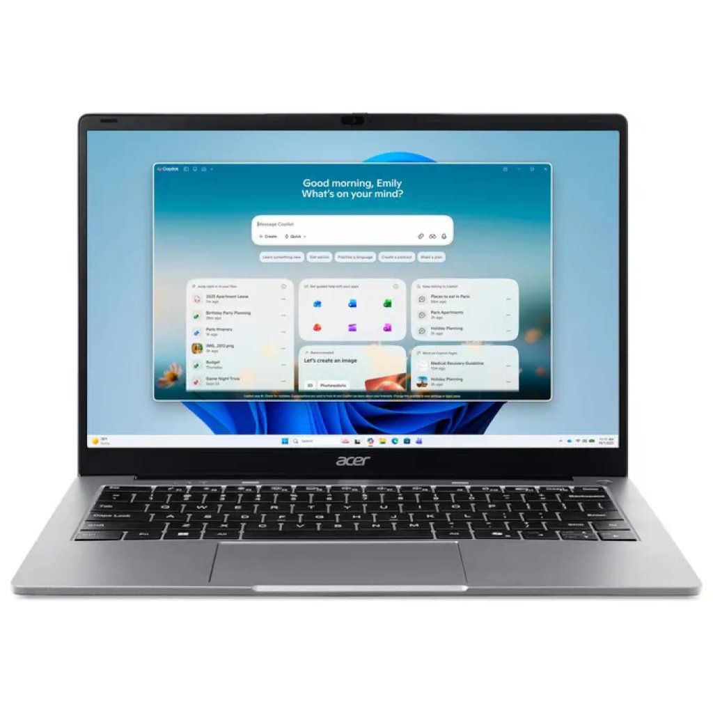 Acer Aspire Lite 14" Ryzen 3 5400U, 8 GB RAM, SSD 128 GB, Windows 11 Home