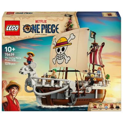LEGO One Piece Nave Pirata Going Merry, 1376 Pezzi
