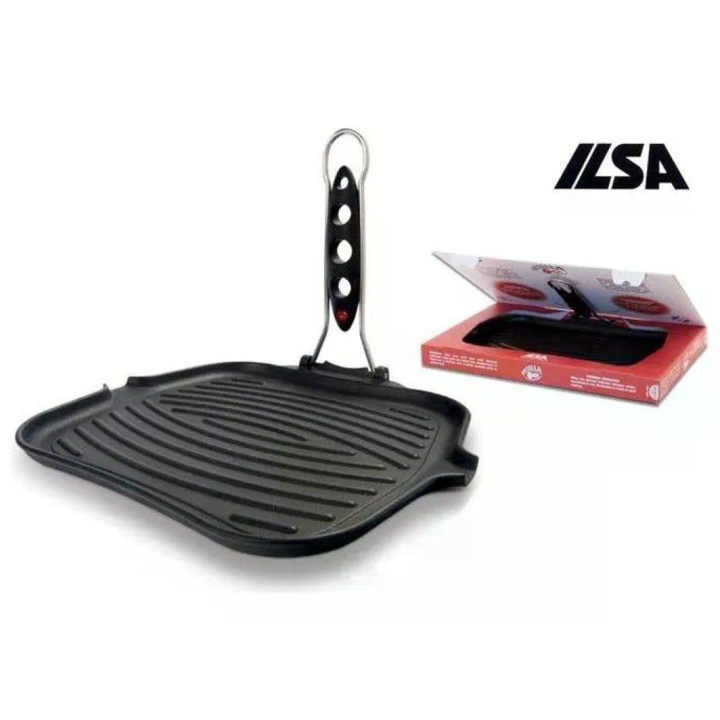 ILSA Dietella Go Bistecchiera 25 x 25 cm con Indicatore Termico ILSA Dietella Go Bistecchiera 25 x 25 cm con Indicatore Termico