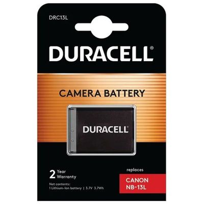 Duracell DRC13L Batteria Ricaricabile per Canon NB-13L, 1010 mAh