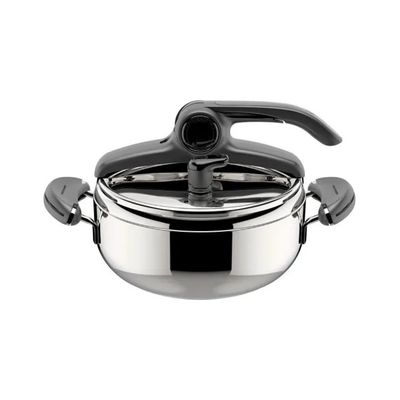 Lagostina 010033010522 Mia Pentola a Pressione Acciaio Inox 18-10 3 Lagostina 010033010522 Mia Pentola a Pressione Acciaio Inox 18-10 3