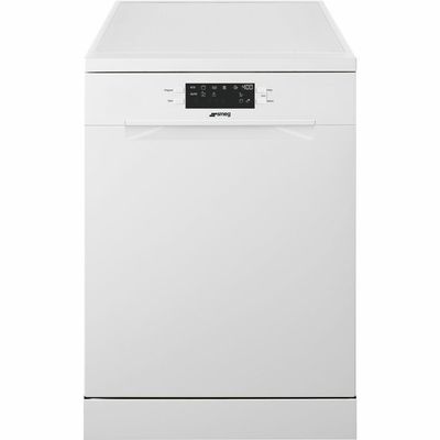 Smeg LVS262EB Lavastoviglie a Libera Installazione, 60 cm, 13 Coperti, Classe E, Bianca