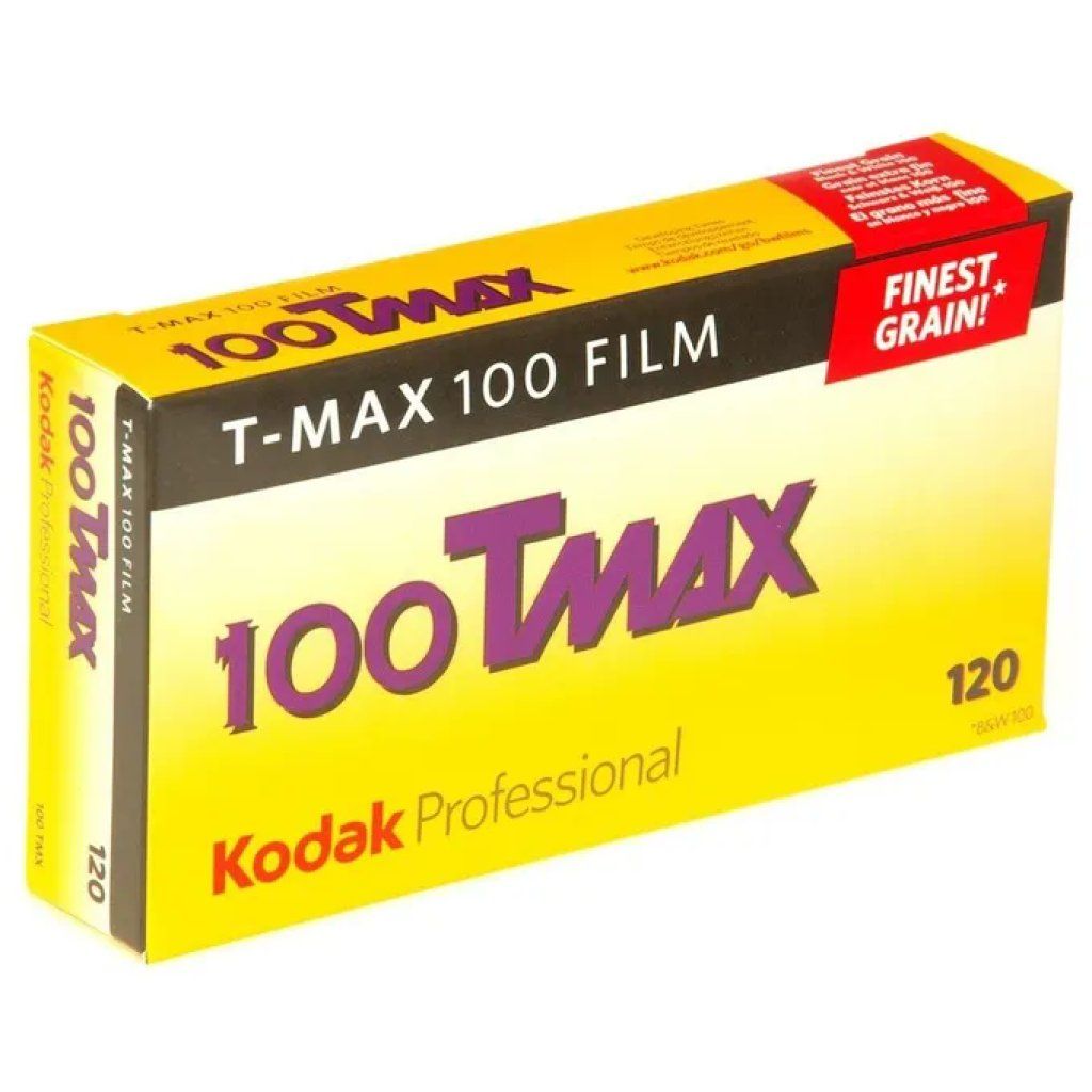Kodak Professional T-MAX 100 Pellicola 120 Bianco e Nero, 5 Rotoli