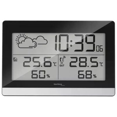 Technoline WS 9255 Stazione Meteo con Orologio, Termometro e Igrometro