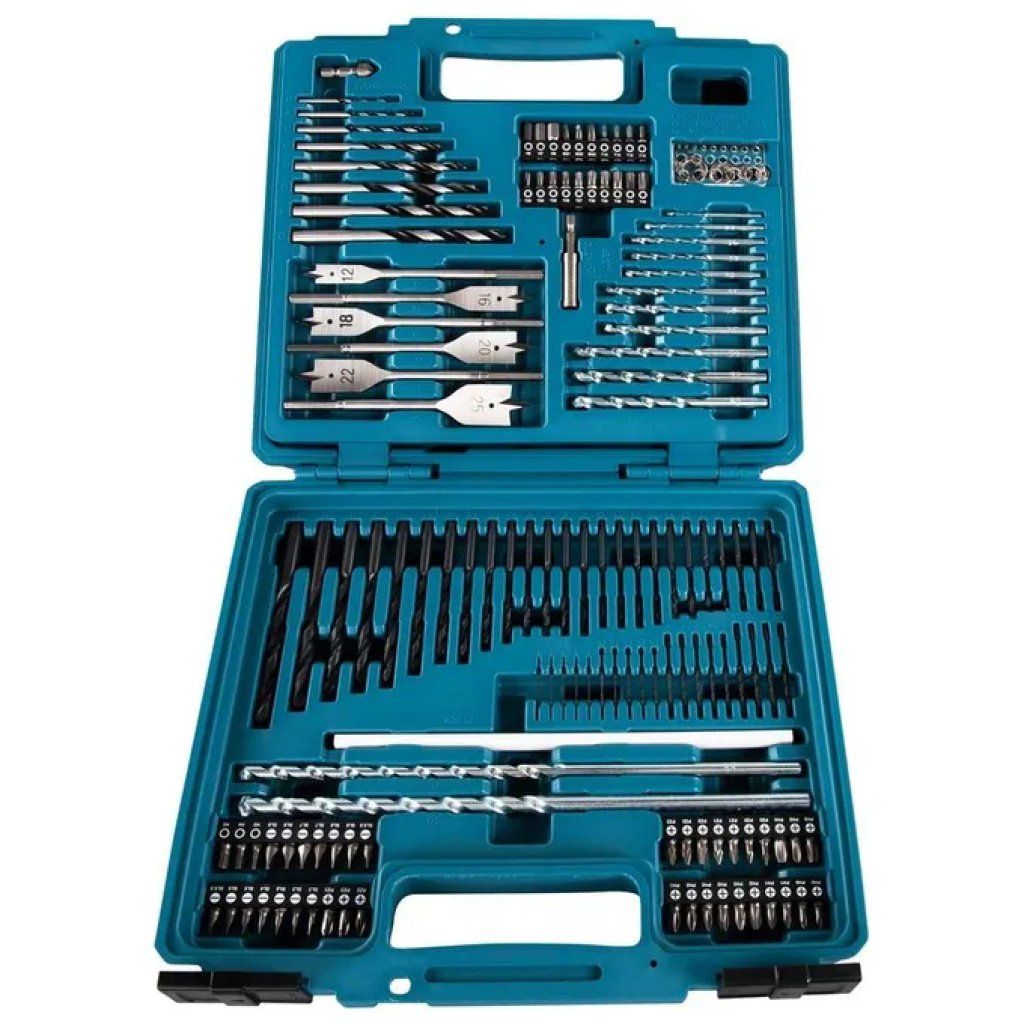 Makita E-06270 Set di Punte e Accessori per Trapano, 212 Pezzi